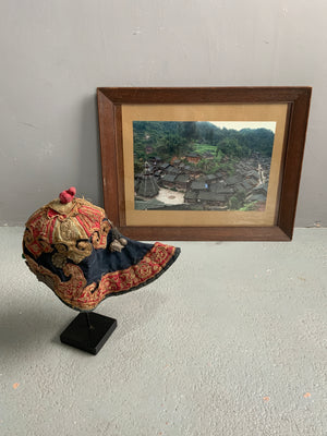 Dong (Kam) Guizhou embroidered hat