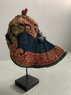 Dong (Kam) Guizhou embroidered hat