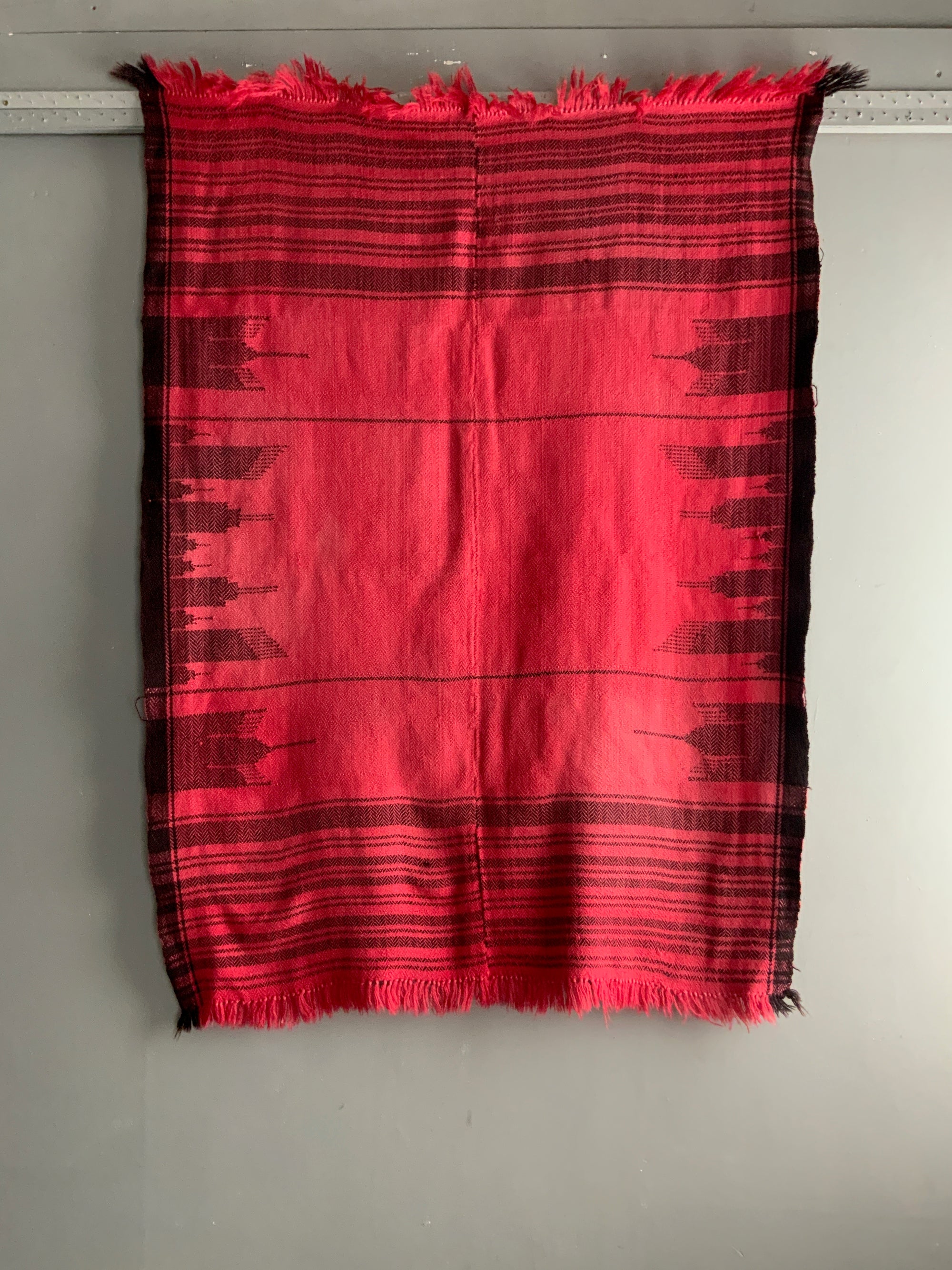 Kurdish fine wool blanket (135 x 102cm)