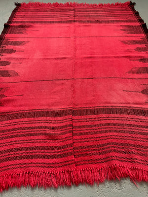 Kurdish fine wool blanket (135 x 102cm)