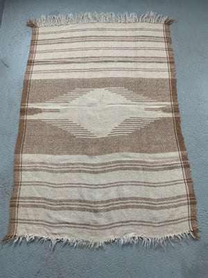 Kurdish fine wool blanket (142 x 100cm)