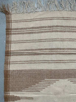 Kurdish fine wool blanket (142 x 100cm)