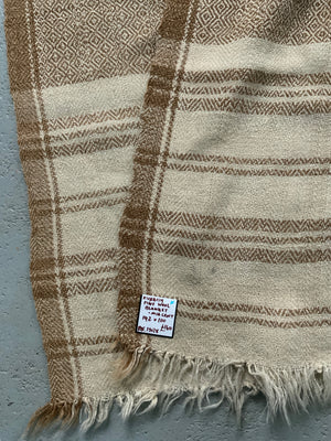 Kurdish fine wool blanket (142 x 100cm)