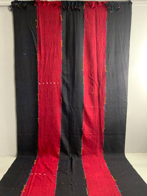 Turkish Anatolian vintage perde tent divide hanging (393 x 173cm)