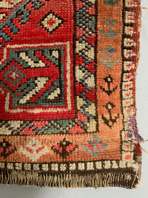 Turkish yastik rug (94 x 54cm)