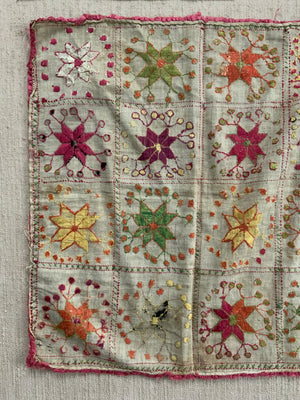 Himachael Pradesh antique ramal embroidery (48 x 44cm)