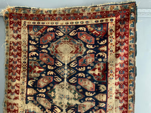 Caucasian fine antique Alpan / Seichour Kuba rug (155 x 104cm) *AF