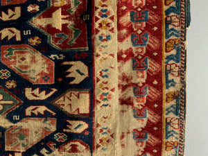 Caucasian fine antique Alpan / Seichour Kuba rug (155 x 104cm) *AF