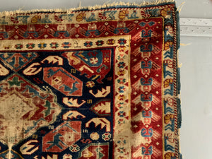 Caucasian fine antique Alpan / Seichour Kuba rug (155 x 104cm) *AF