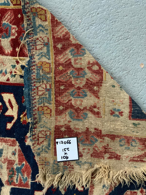 Caucasian fine antique Alpan / Seichour Kuba rug (155 x 104cm) *AF