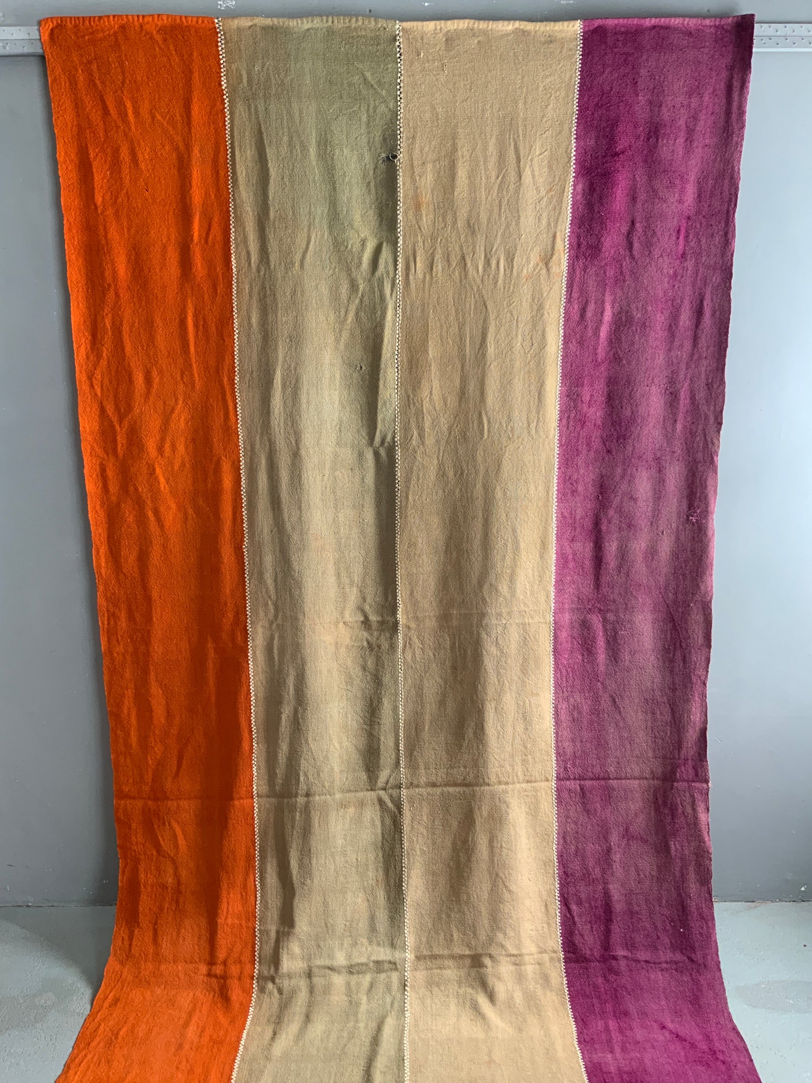 Turkish East Anatolian Urfa Kurdish perde tent divide hanging (371 x 162cm)