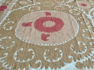 Samarkand large suzani embroidery (355 x 212cm)