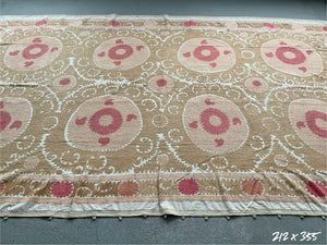 Samarkand large suzani embroidery (355 x 212cm)