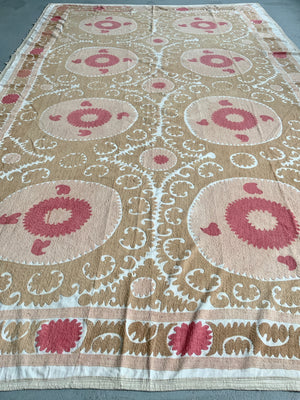 Samarkand large suzani embroidery (355 x 212cm)