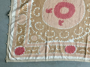 Samarkand large suzani embroidery (355 x 212cm)