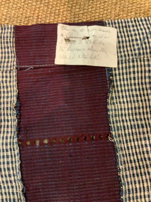 Nigerian Yoruba handwoven cloth (195 x 132cm)