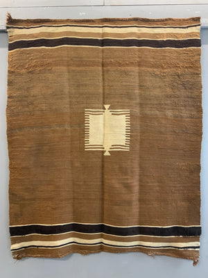 Turkish vintage E. Anatolian Siirt lightweight mohair kilim (153 x 127cm)