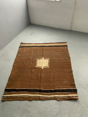 Turkish vintage E. Anatolian Siirt lightweight mohair kilim (153 x 127cm)