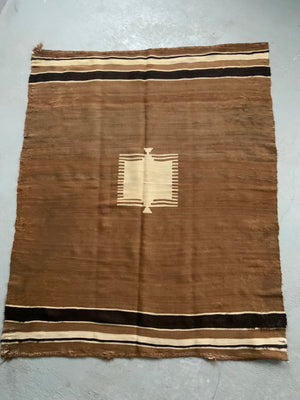 Turkish vintage E. Anatolian Siirt lightweight mohair kilim (153 x 127cm)