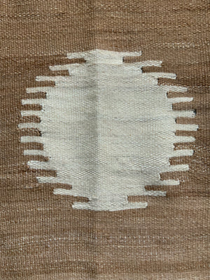 Turkish vintage E. Anatolian Siirt lightweight mohair kilim (170 x 124cm)