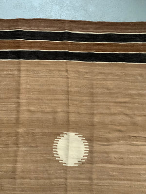 Turkish vintage E. Anatolian Siirt lightweight mohair kilim (170 x 124cm)