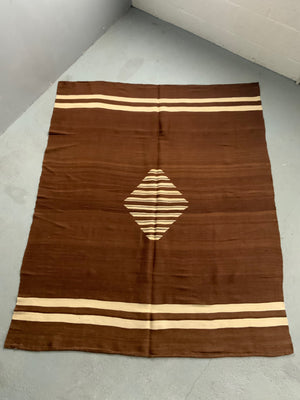 Turkish vintage E. Anatolian Siirt lightweight mohair kilim (184 x 150cm)