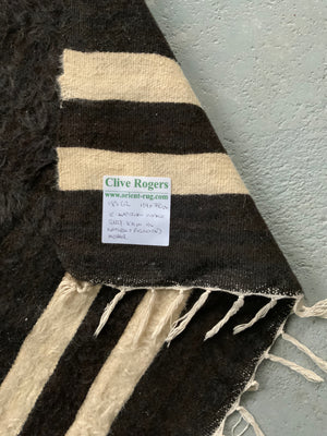 Turkish vintage E. Anatolian Siirt lightweight small mohair kilim (117 x 78cm)