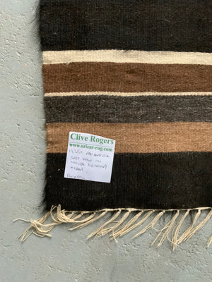 Turkish vintage E. Anatolian Siirt lightweight small mohair kilim (120 x 80cm)