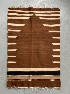 Turkish vintage E. Anatolian Siirt lightweight small mohair kilim (112 x 75cm)