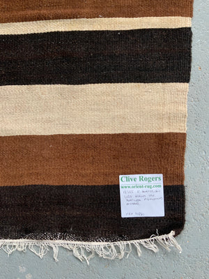 Turkish vintage E. Anatolian Siirt lightweight small mohair kilim (116 x 80cm)