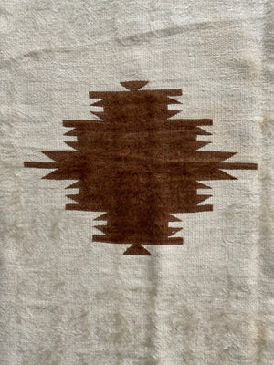 Turkish vintage E. Anatolian Siirt lightweight mohair kilim (195 x 131cm)