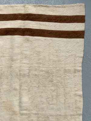 Turkish vintage E. Anatolian Siirt lightweight mohair kilim (195 x 131cm)