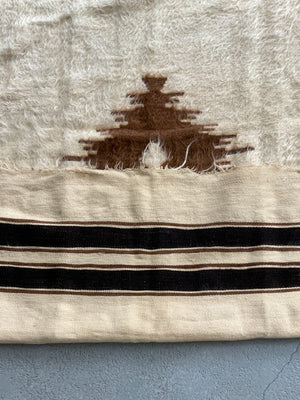 Turkish vintage E. Anatolian Siirt lightweight mohair kilim (185 x 136cm)