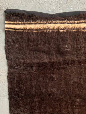 Turkish vintage E. Anatolian Siirt lightweight mohair kilim (190 x 155cm)