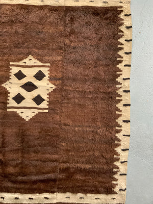 Turkish vintage E. Anatolian Siirt lightweight mohair kilim (176 x 124cm)