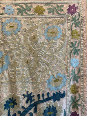 Samarkand suzani embroidery (204 x 125cm)