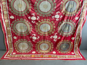 Samarkand large vintage suzani (270 x 224cm)