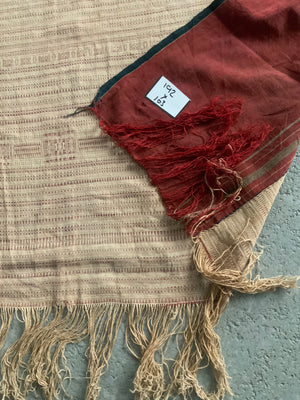 Sumatran Batak Ragidupe vintage shoulder cloth (192 x 103cm)