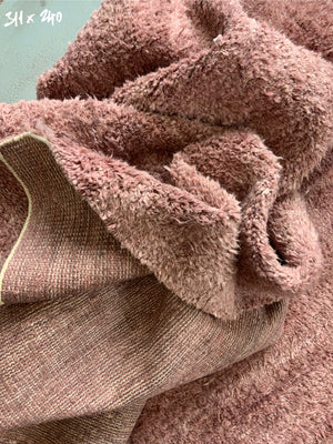 Indian OKA plain soft pink blush small carpet (311 x 240cm)