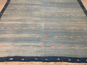 Indian very large vintage dhurrie (508 x 326cm)