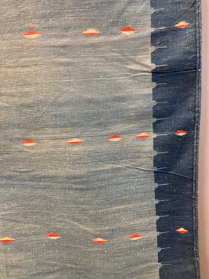 Indian very large vintage dhurrie (508 x 326cm)