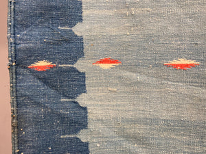 Indian very large vintage dhurrie (508 x 326cm)