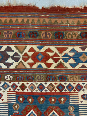 Antique Turkish Aydin kilim fragment (256 x 174cm) *AF