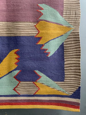 Turkish modern tapestry kilim (229 x 153cm) *new