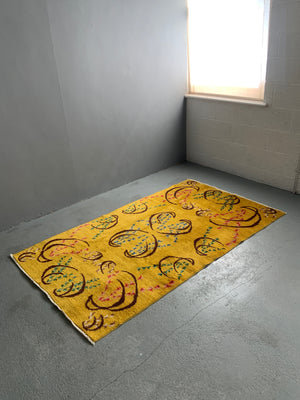 Turkish vintage Müren Isparta rug (210 x 118cm)