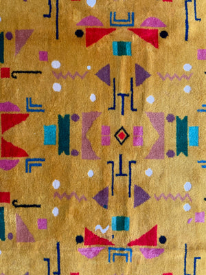 Turkish vintage Müren Isparta carpet (299 x 220cm)