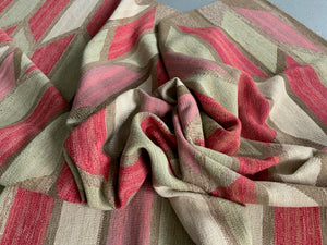 Turkish modern chevron design oversize tapestry kilim (348 x 245cm) *new