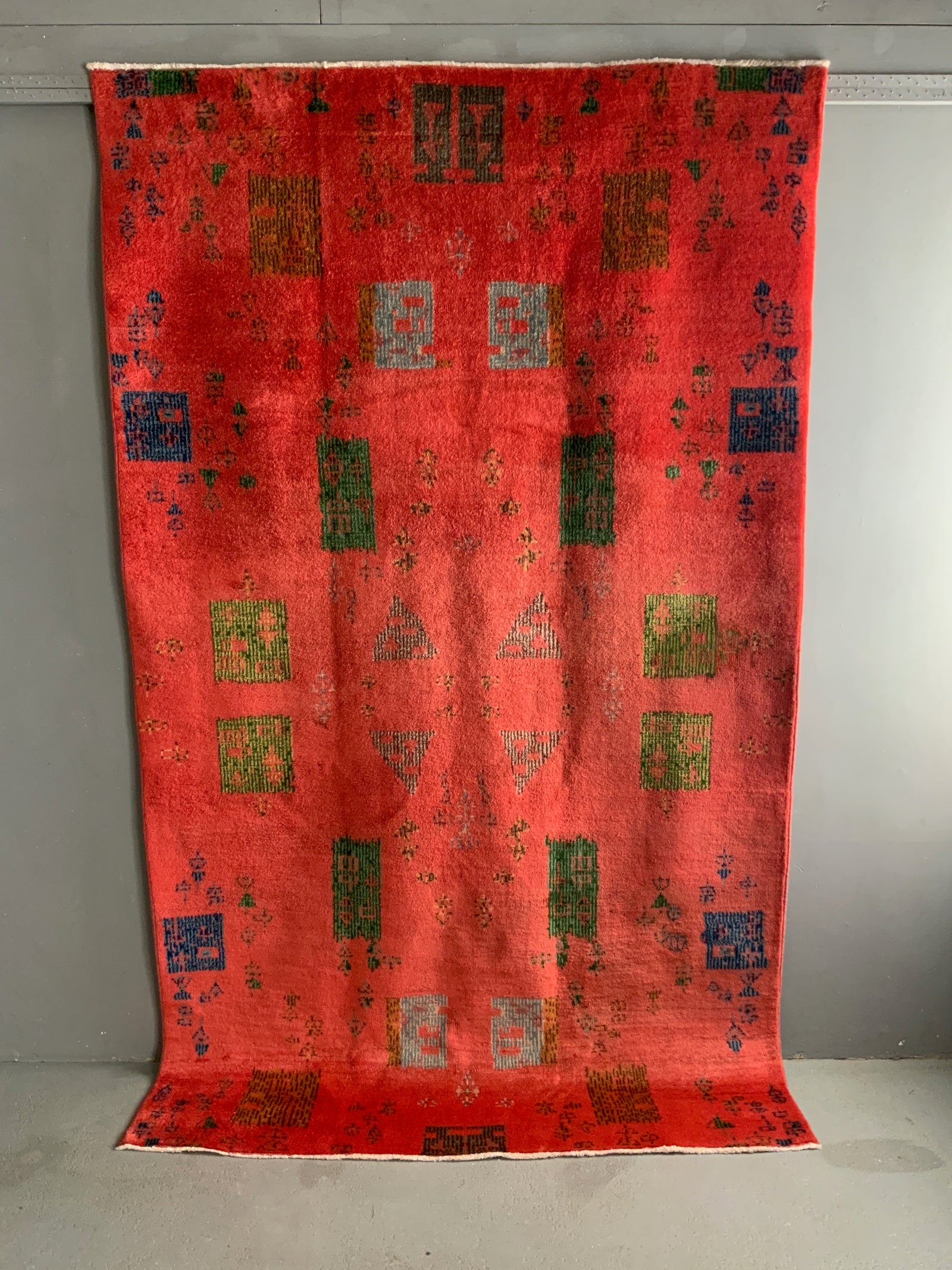 Turkish vintage Müren Isparta rug (265 x 158cm)