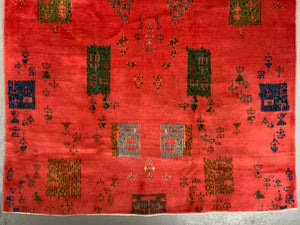 Turkish vintage Müren Isparta rug (265 x 158cm)