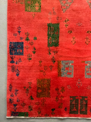 Turkish vintage Müren Isparta rug (265 x 158cm)